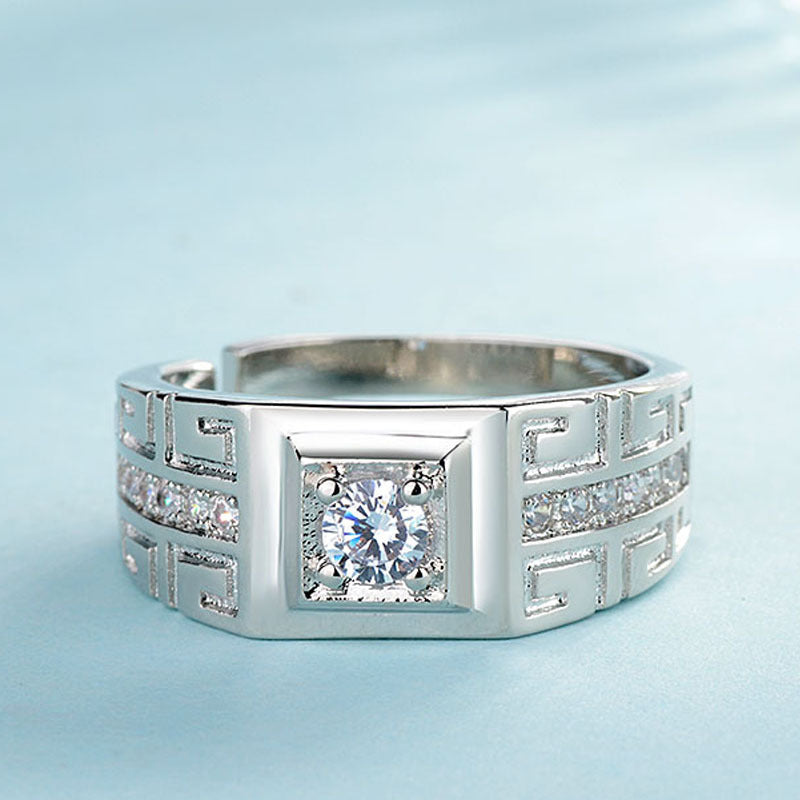 Simuleringsförslag Moissanite Ring