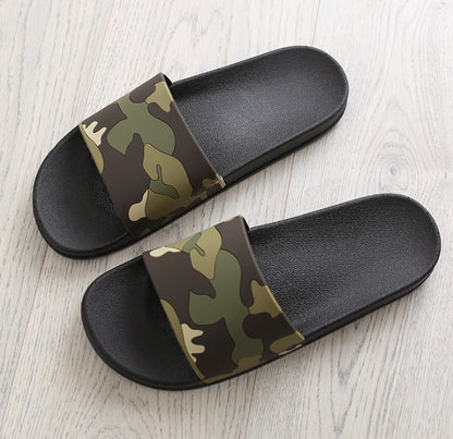 Indoor Slippers Extra Large Men's Home Bathroom Slippers Sandals and Slips Extra Large Bathing Shoes Summer