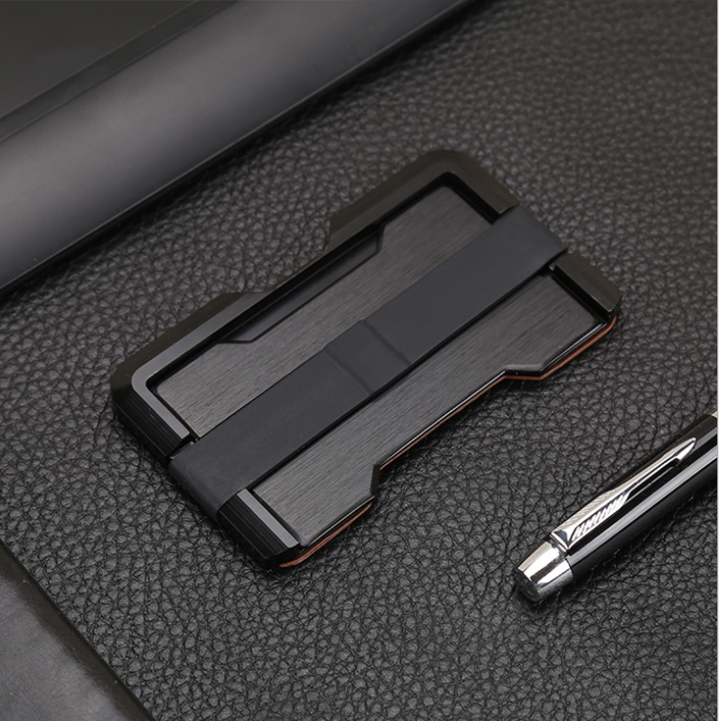 Multi-function metal wallet