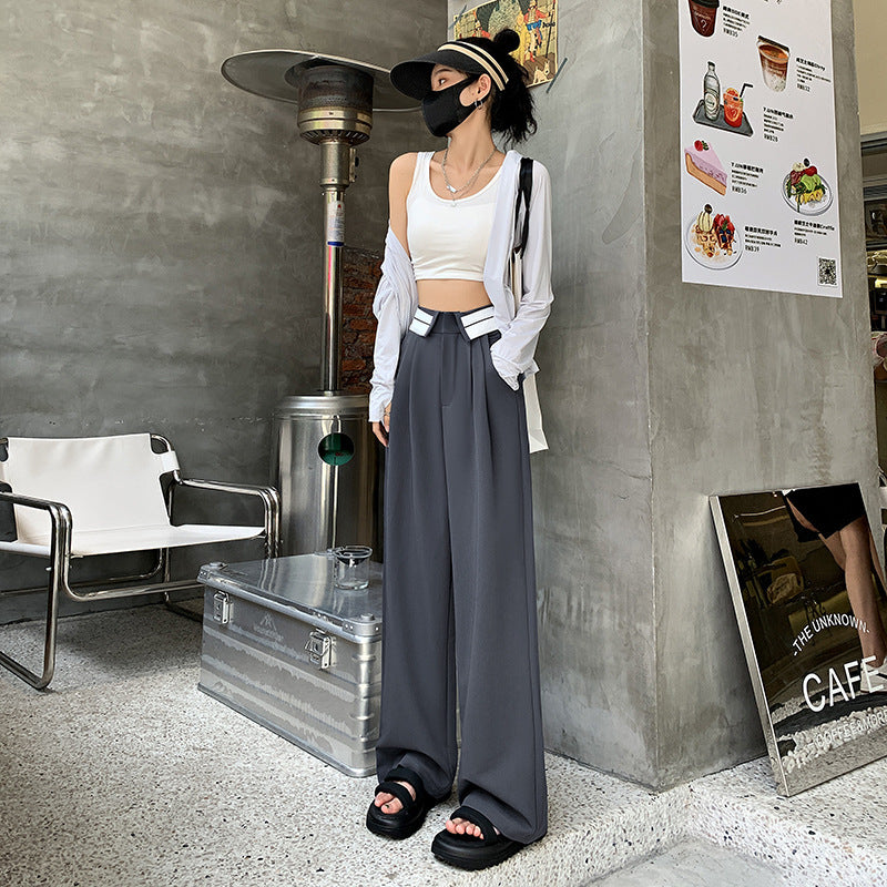 Suit Pants Women's Spring Hot Girl Design Loose