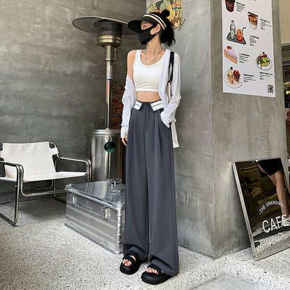 Suit Pants Women's Spring Hot Girl Design Loose