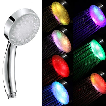 LED färg ändrar färgglada led dusche