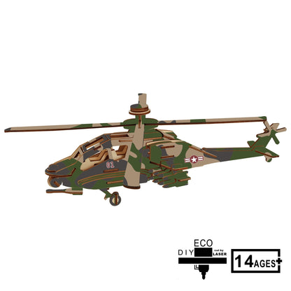 Amphibious Bomber Puzzle Assembly Toy 3D