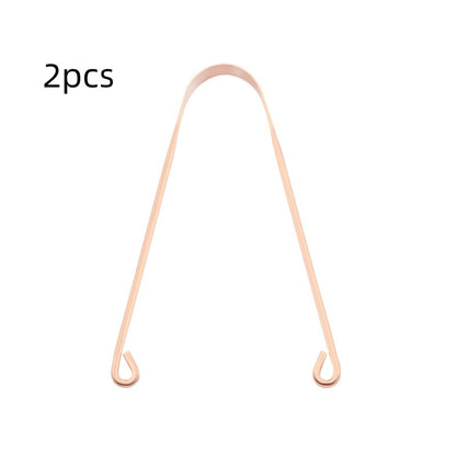 Tongue Cleaning Oral Care Tools All Copper Material