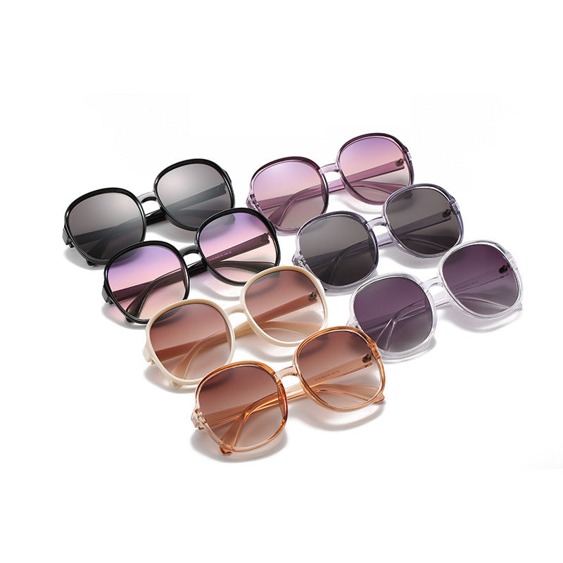 Fashion wild round glasses