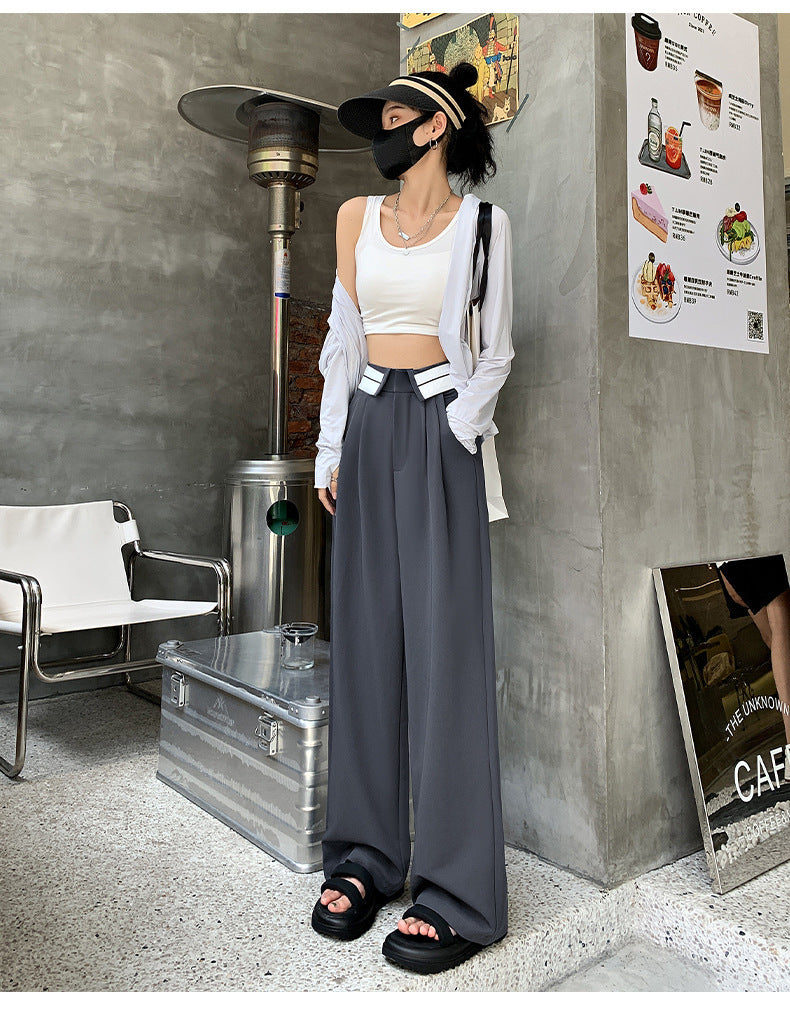 Suit Pants Women's Spring Hot Girl Design Loose