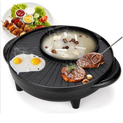 Multifunktionell Pot Electric Grill