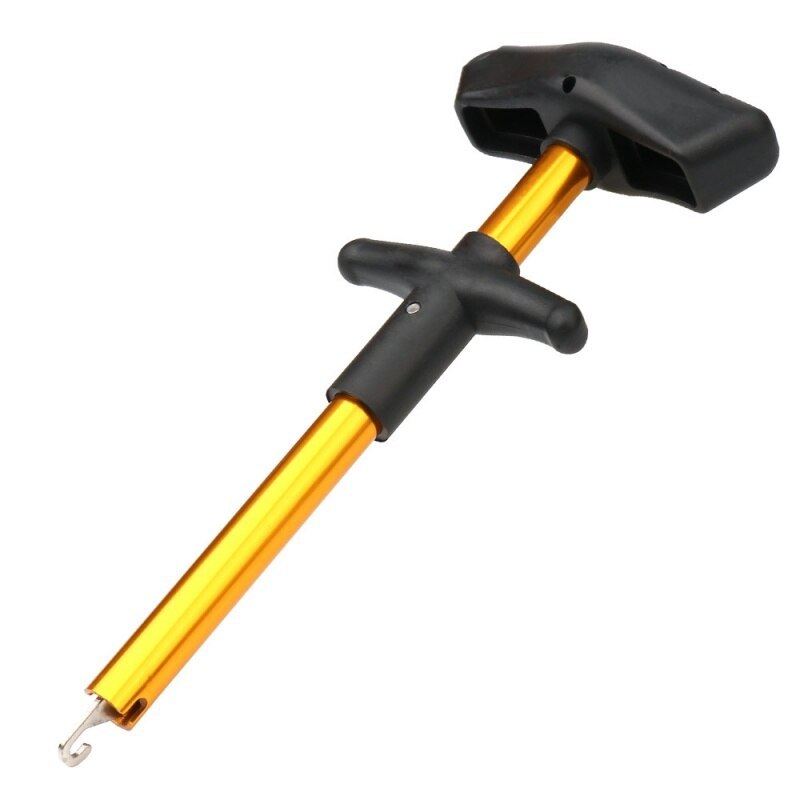 Portable T-type hook remover