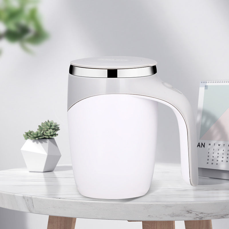 Tasse à café à agitation automatique, modèle Rechargeable, tasse à agitation électrique de haute valeur, tasse à eau magnétique rotative pour Milkshake paresseux