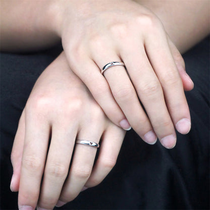 925 Silver Heart Hollow Rings For Men And Women Couples