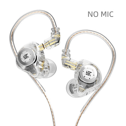 Nya KZ EDX Pro Hörlurar Bas Hörlurar In-Ear Monitor Hörlurar Sport Brusreducerande HIFI Headset
