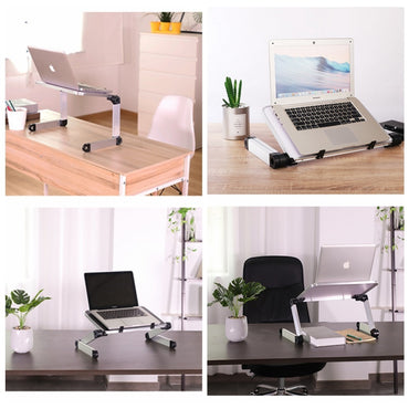 Hopfällbart laptopstativ Ergonomiskt skrivbordsstativ för surfplatta