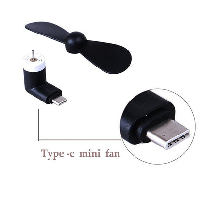 Android phone fan Type C