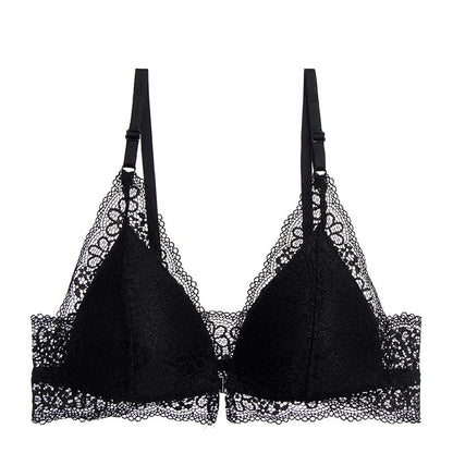 Lace Underwear Suit Women Thin Without Steel Ring