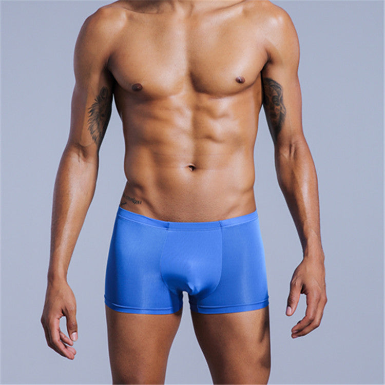 Herrunderkläder Nylon Ice Silk Comfort Boxers