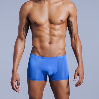 Men's Underwear Nylon Ice Silk Comfort Boxers