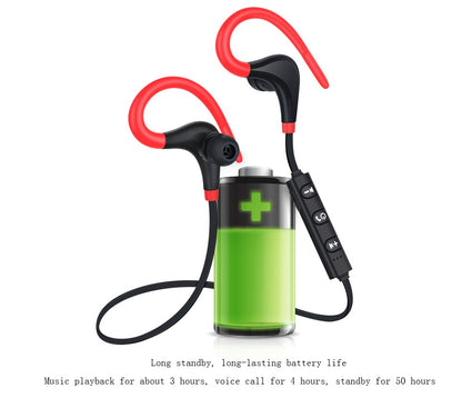BT-01 Big Horn Sport Bluetooth-headset Bina Bluetooth 4.1-protokoll Trådlösa sporthörlurar med Bluetooth