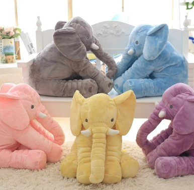 Elephant Doll Kudde Baby Comfort Sleep With