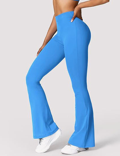 Peach Hip Raise Yoga Pantalon à fond cloche Exercice de remise en forme Séchage rapide