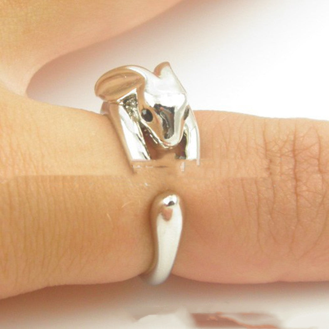 To Animal Rabbit Rings For Men And Women