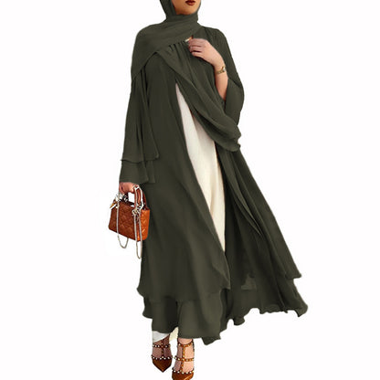 Dernière mode musulmane Abaya douce et élégante grand