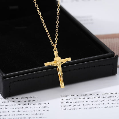 Jewelry Men For Cross Gifts Necklace Party Man