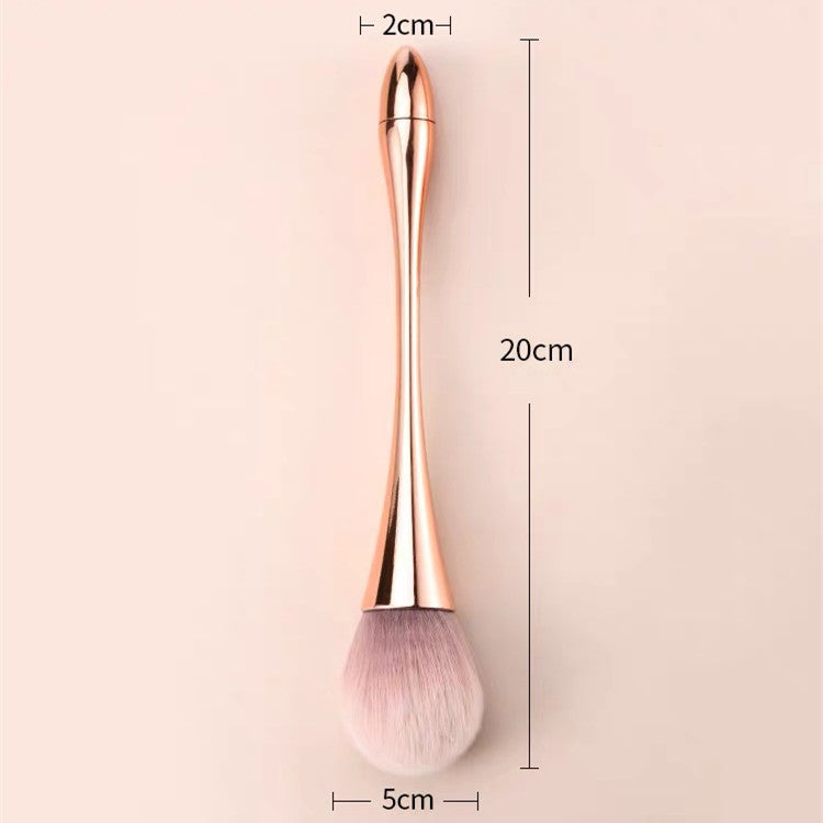 Multifunctional makeup brush