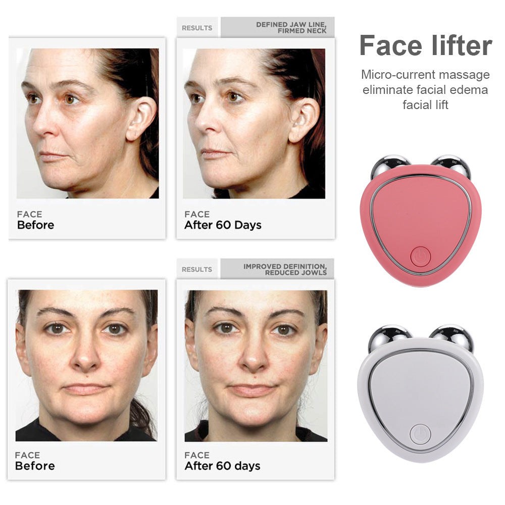 Micro-Current Beauty Instrument - Ultrasonic Ion Facial Device
