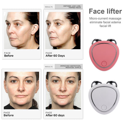 Micro-Current Beauty Instrument - Ultrasonic Ion Facial Device