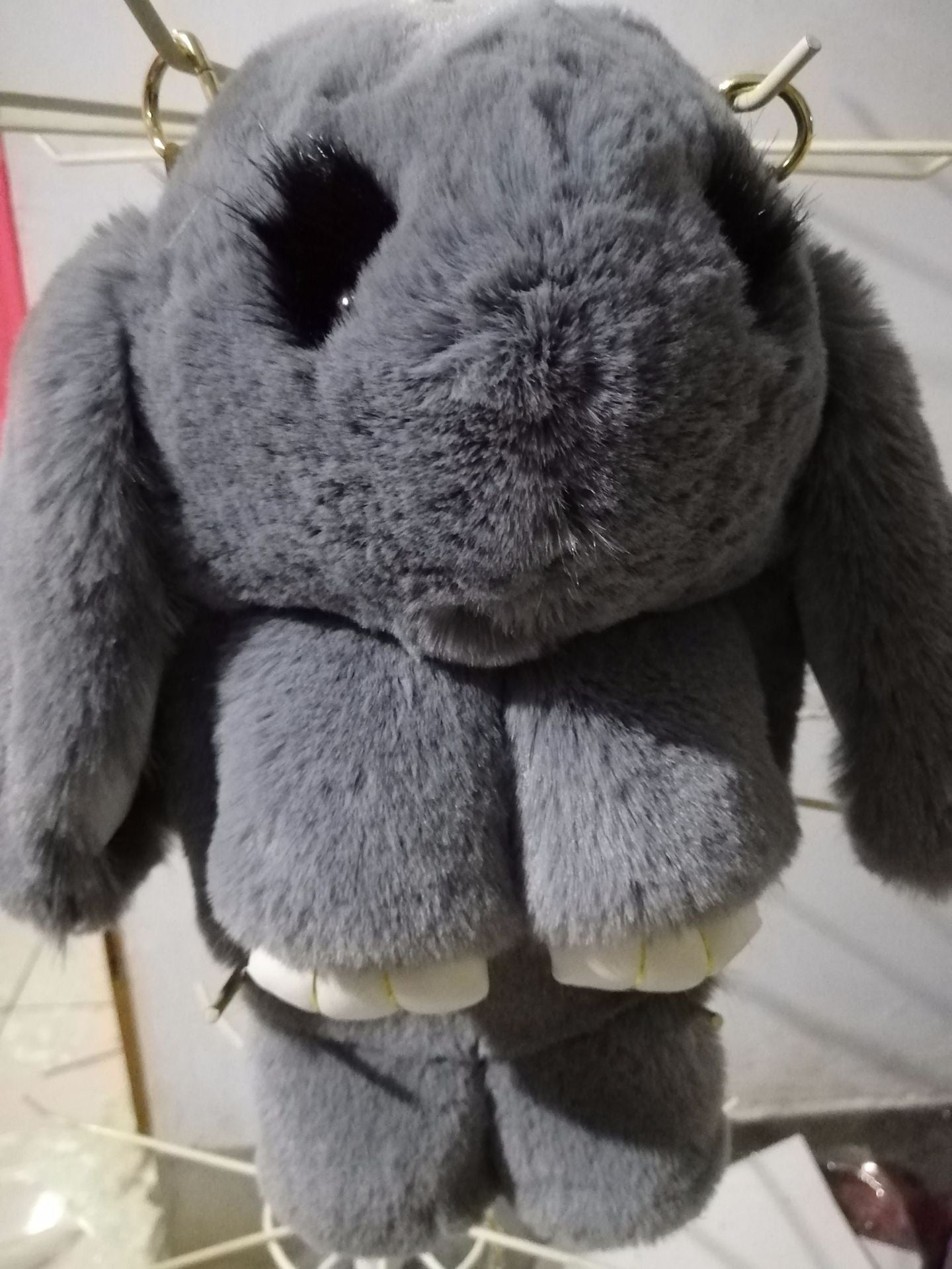 Sac à dos en peluche lapin mort de corée du sud, sac à bandoulière unique, dessin animé pour enfants, Adorable sac à dos en peluche, lapin mort, nouvelle collection