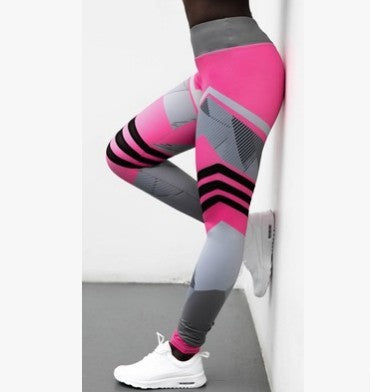 Höga elastiska Push Up Byxor Fitness Legging 