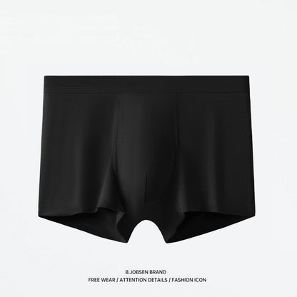 Antibacterial Crotch Plus Size Summer Breathable Thin Boys Boxer Briefs Heads