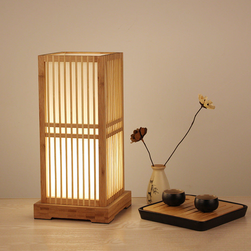 Japansk bordslampa sänglampa