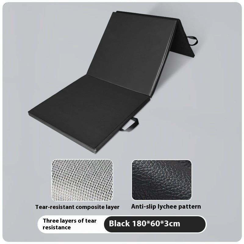 Three-Fold Gymnastic Mat for Men and Women - Training and Exercise