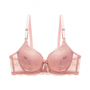Lace Hollow Massage Push Up Bras Underwear For Women