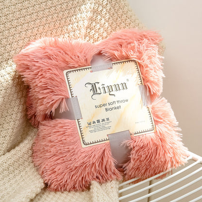 Sunday Cozy Coral Fleece Blanket