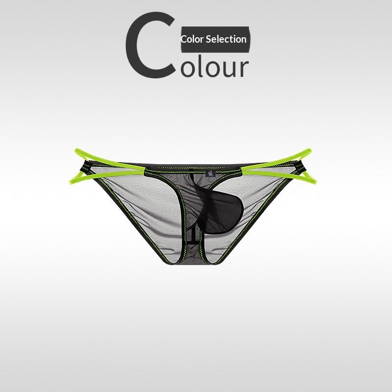 Ultra-thin Ice-silk Mens Briefs With A Slimming Waistband