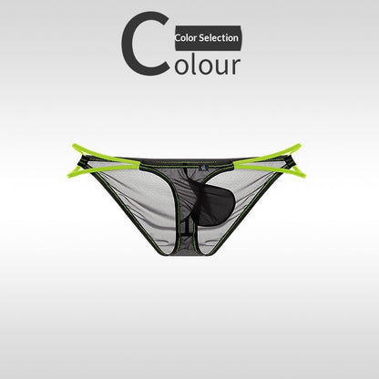 Ultra-thin Ice-silk Mens Briefs With A Slimming Waistband