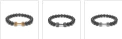 FIT LIFT Metal Dumbbell Beads Bracelet Jewelry