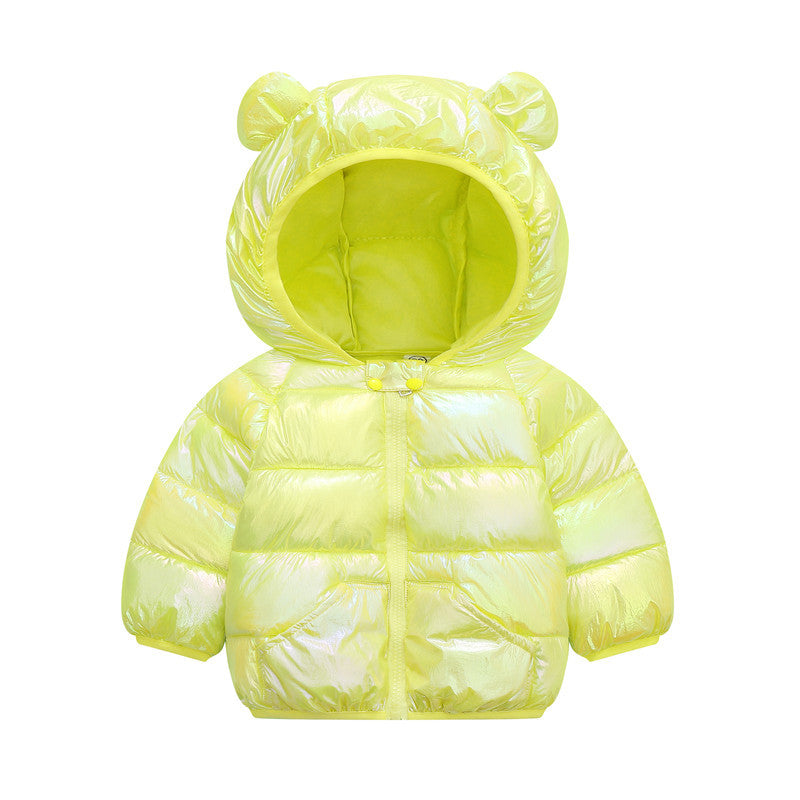 Cartoon children's down padded jacket