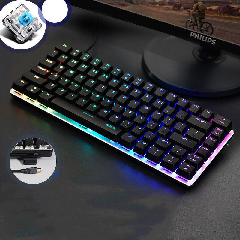 Heijue AK33 Gaming Computer Notebook Mechanical Keyboard