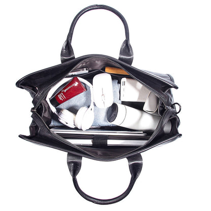 Holiday Fashion: Genuine Leather Travel Luggage Bag
