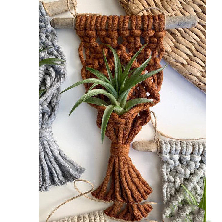 Mini cintres pour plantes en macramé, décoration d'intérieur, pour plantes aériennes