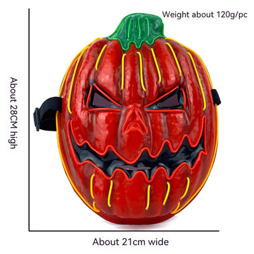 Halloween Party Ball Pumpkin Head Horror LED Luminous