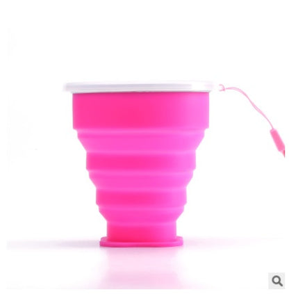 Outdoor Portable Collapsible Water Cup Multi-function Creative Water Cup