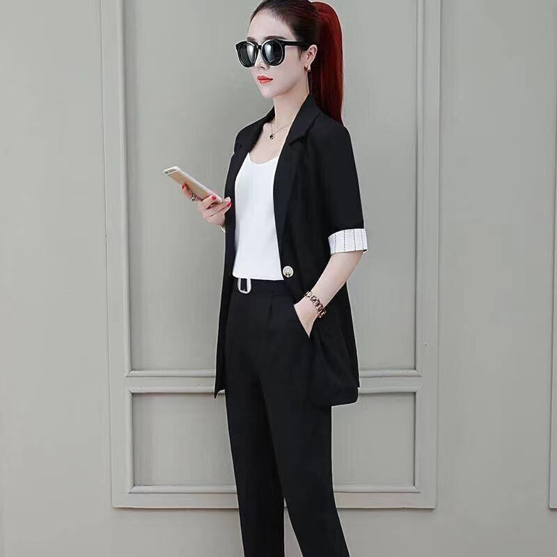 Suit Jacket Two-piece Business Wear