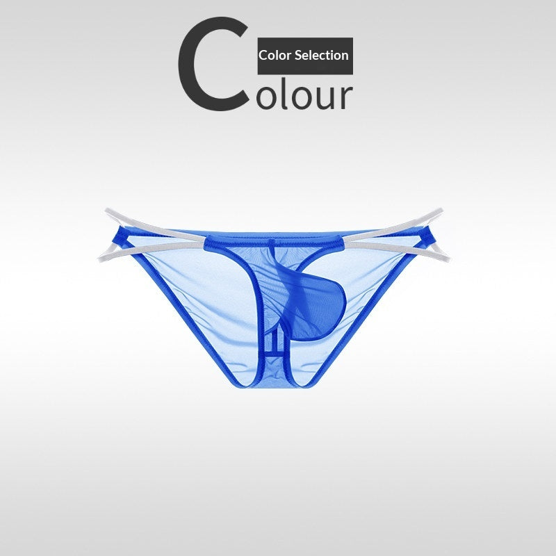 Ultra-thin Ice-silk Mens Briefs With A Slimming Waistband