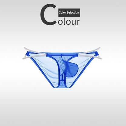Ultra-thin Ice-silk Mens Briefs With A Slimming Waistband