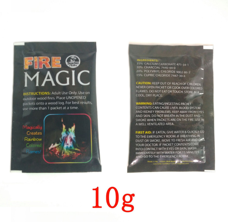 25 Gram Color Enamel Powder Flame Dyeing Powder Party Carnival Party Activities