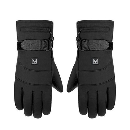 Gants chauffants électriques d'hiver, gants pour moto à écran tactile